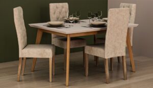 Comedor oikos + sillas spasso promocion agosto 2024